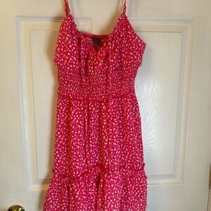 Pink Floral Women’s Dress
